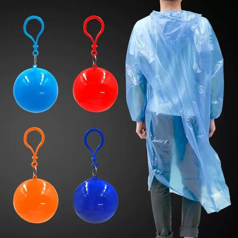 Random Color Disposable Compre - Emergency Poncho Rain 评论和价格