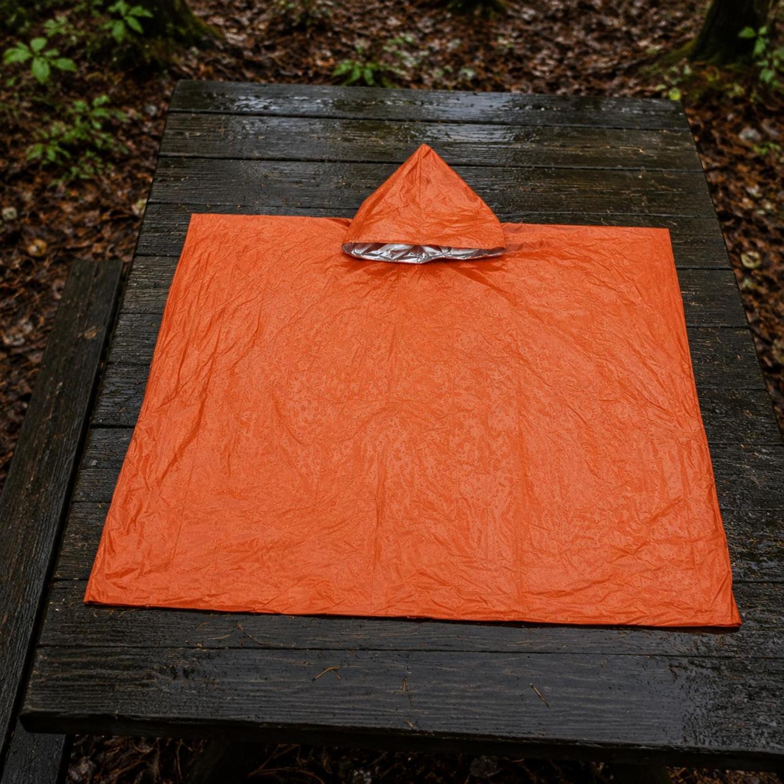 Rain Coat Waterproof Emergency - Emergency Poncho Rain 评论和价格